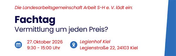 Fachtag: Vermittlung um jeden Preis?